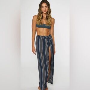 O’Neil striped skirt cover up